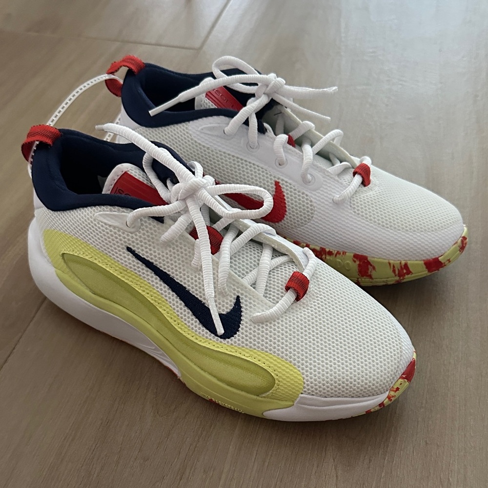Nike IsoFly GS 'White Limelight Midnight Navy'